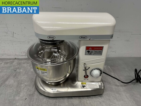 Keukenmachine Planeetmenger HCB Menger RVS kuip 5 liter 230V Horeca