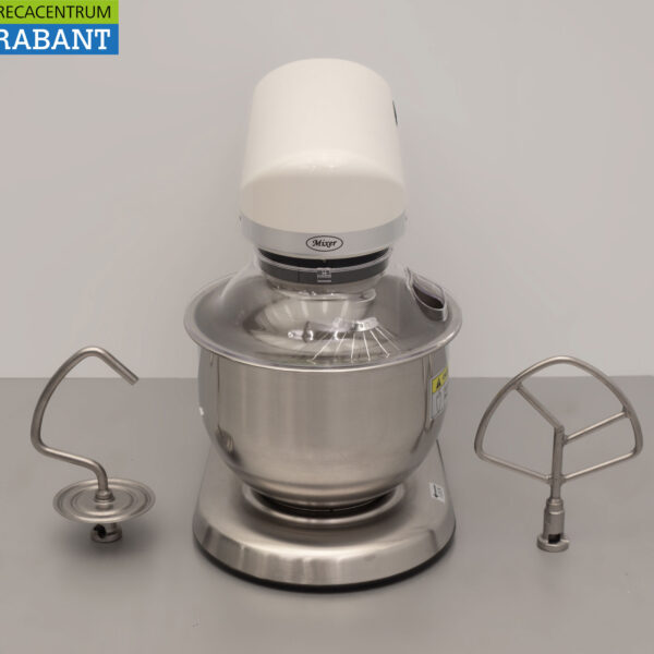 HCB Keukenmachine Planeetmenger Menger RVS kuip 5 liter 230V Horeca