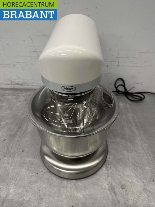 Keukenmachine Planeetmenger HCB Menger RVS kuip 5 liter 230V Horeca - Afbeelding 4