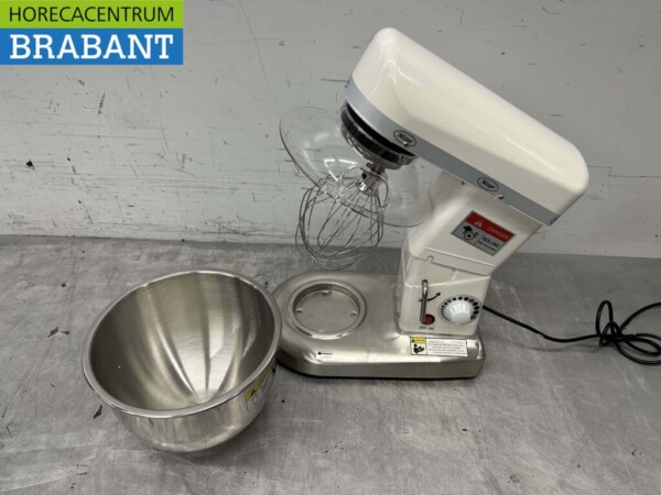 Keukenmachine Planeetmenger HCB Menger RVS kuip 5 liter 230V Horeca - Afbeelding 7