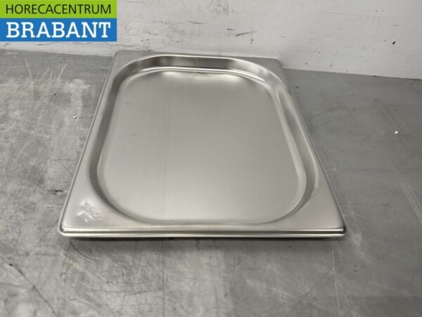 RVS Gastronorm bak GN bak 1/2 Diepte 20 mm Horeca