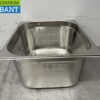 RVS Geperforeerde gastronorm bak GN bak 2/3 Diepte 200 mm Horeca
