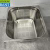 RVS Geperforeerde gastronorm bak GN bak 2/3 Diepte 200 mm Horeca - Afbeelding 2
