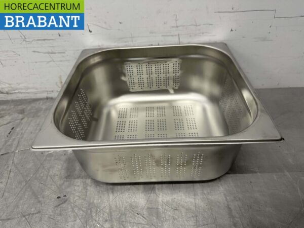 RVS Geperforeerde gastronorm bak GN bak 2/3 Diepte 150 mm Horeca