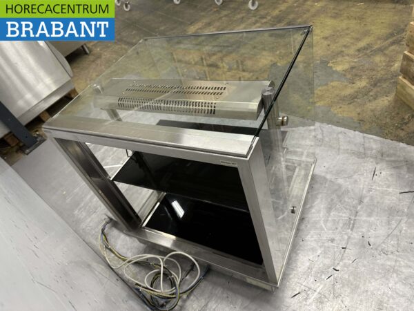 RVS Ideal Ake Infrarood Warmhoudvitrine Warmtevitrine 80 cm 230V Horeca - Afbeelding 5