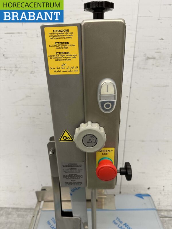 RVS Sammic SH-182 Lintzaag beenderzaag Kantelbare tafel 1820 mm 230V Slagerij Horeca - Afbeelding 5