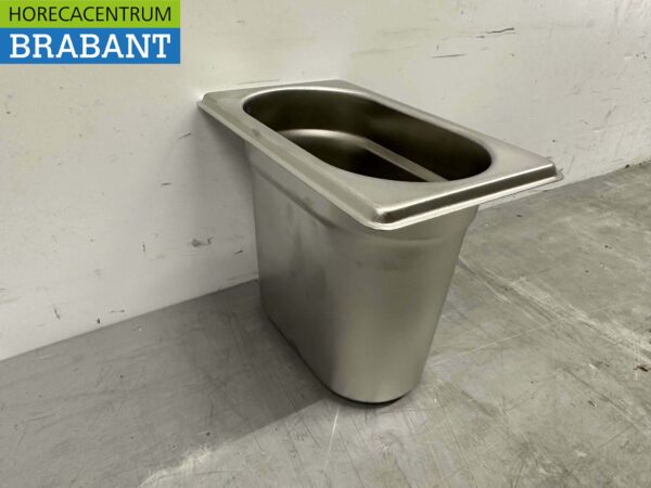 RVS HCB Gastronorm bak GN bak 1/9 Diepte 150 mm Horeca