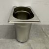 RVS HCB Gastronorm bak GN bak 1/9 Diepte 150 mm Horeca - Afbeelding 3