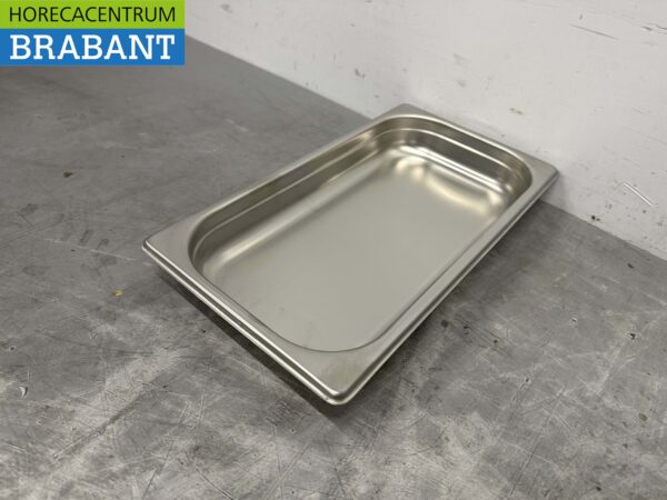 RVS Gastronorm bak GN bak 1/3 Diepte 40 mm Horeca - Afbeelding 3