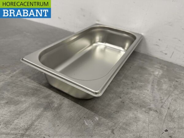 RVS Gastronorm bak GN bak 1/3 Diepte 65 mm Horeca - Afbeelding 3