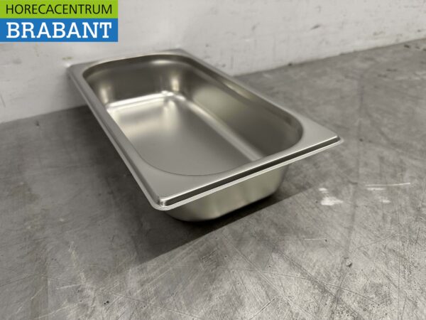 RVS Gastronorm bak GN bak 1/3 Diepte 65 mm Horeca - Afbeelding 4