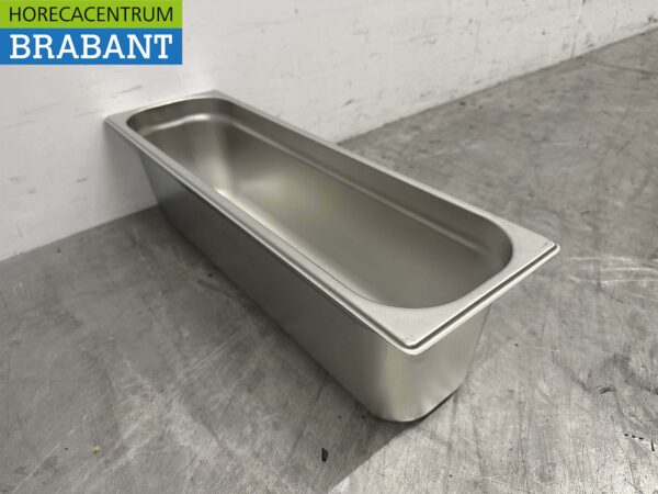 RVS Gastronorm bak GN bak 2/4 Diepte 150 mm Horeca - Afbeelding 3