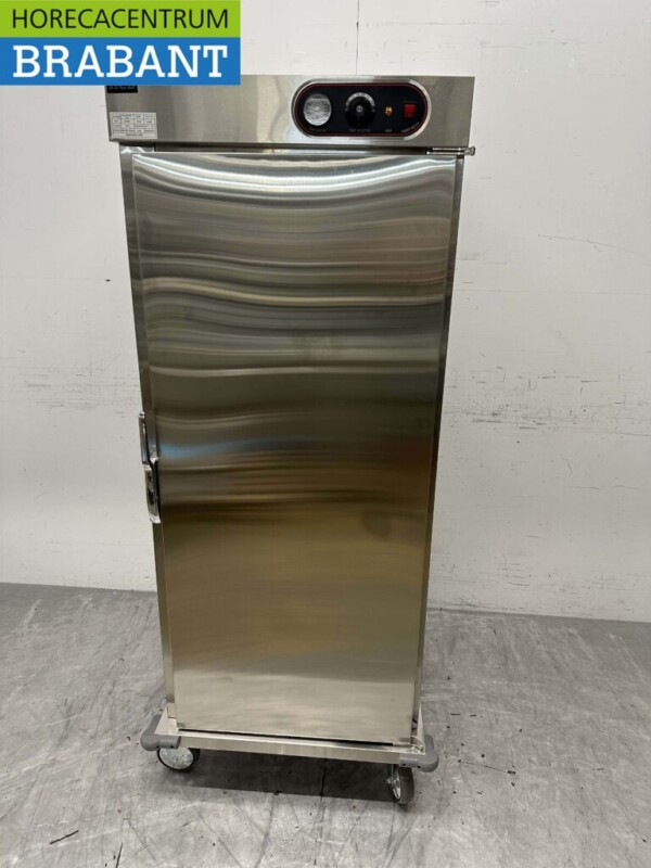 RVS HCB Banketwagen Warmhoudkast Warmtekast 1 deur 11 x 2/1 GN 230V Horeca
