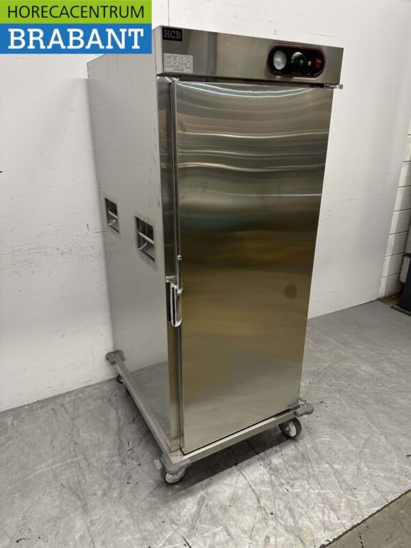 RVS HCB Banketwagen Warmhoudkast Warmtekast 1 deur 11 x 2/1 GN 230V Horeca - Afbeelding 3