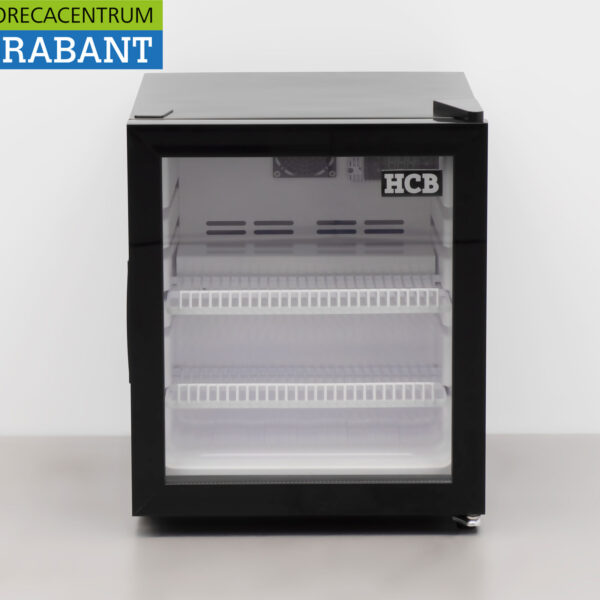 HCB ABS Minibar Mini koelkast Glazen deur Glasdeur 46 liter 230V Horeca