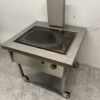 RVS Rosval bakplaat grillplaat 100 cm GAS Horeca - Afbeelding 2