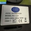 GGG sinaasappelpers citruspers 230V Horeca - Afbeelding 5