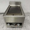 RVS Profinox Grillplaat Bakplaat Gladde bakplaat 37 cm 400V Horeca