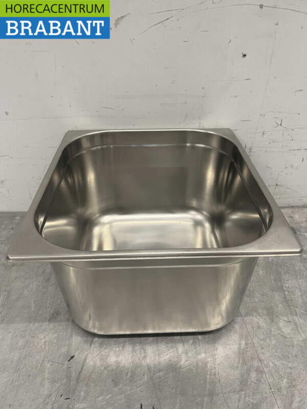 RVS Gastronorm bak GN bak 2/3 Diepte 200 mm Horeca