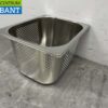 RVS Geperforeerde gastronorm bak GN bak 1/2 Diepte 200 mm Horeca - Afbeelding 3