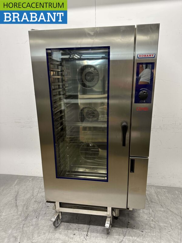 RVS Hobart HEJ201E Combisteamer Steamer 20 x 1/1 GN/gastronorm 400V Horeca