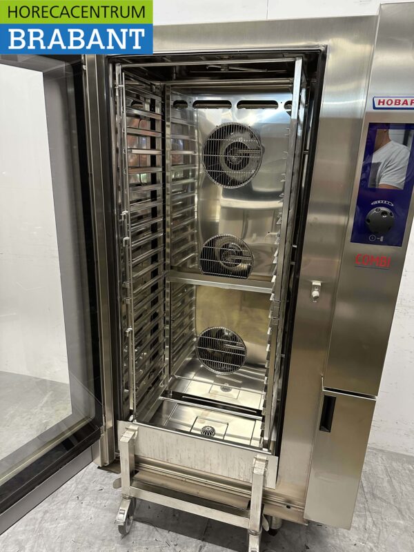RVS Hobart HEJ201E Combisteamer Steamer 20 x 1/1 GN/gastronorm 400V Horeca - Afbeelding 9