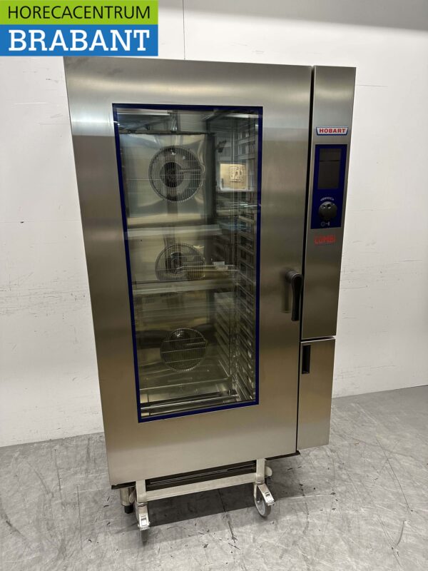RVS Hobart HEJ201E Combisteamer Steamer 20 x 1/1 GN/gastronorm 400V Horeca