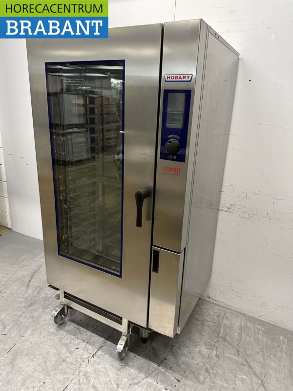 RVS Hobart HEJ201E Combisteamer Steamer 20 x 1/1 GN/gastronorm 400V Horeca - Afbeelding 2