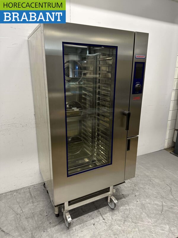 RVS Hobart HEJ201E Combisteamer Steamer 20 x 1/1 GN/gastronorm 400V Horeca - Afbeelding 3