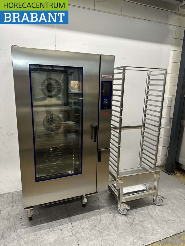 RVS Hobart HEJ201E Combisteamer Steamer 20 x 1/1 GN/gastronorm 400V Horeca - Afbeelding 4