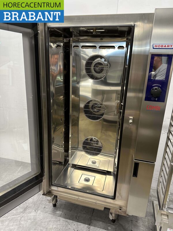 RVS Hobart HEJ201E Combisteamer Steamer 20 x 1/1 GN/gastronorm 400V Horeca - Afbeelding 8