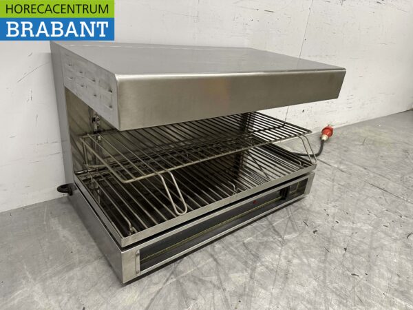 RVS Roller Grill Salamander grill 80 cm 400V Horeca - Afbeelding 2