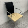 Eetkamerstoel stoelen zwart beige 9 stuks Horeca - Afbeelding 4