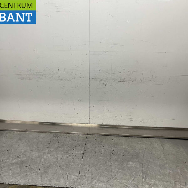 RVS Wandschap schap 400 x 30 cm Horeca