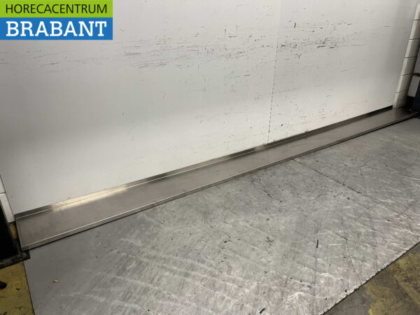 RVS Wandschap schap 400 x 30 cm Horeca - Afbeelding 3