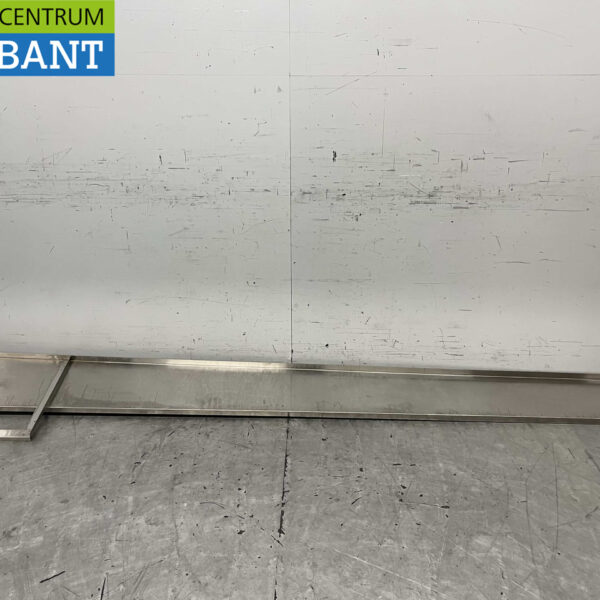 RVS Wandschap schap 300 x 30 cm Horeca
