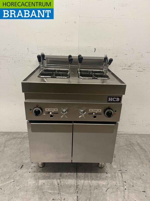 RVS Pastakoker 2 x 12 liter 400V Horeca