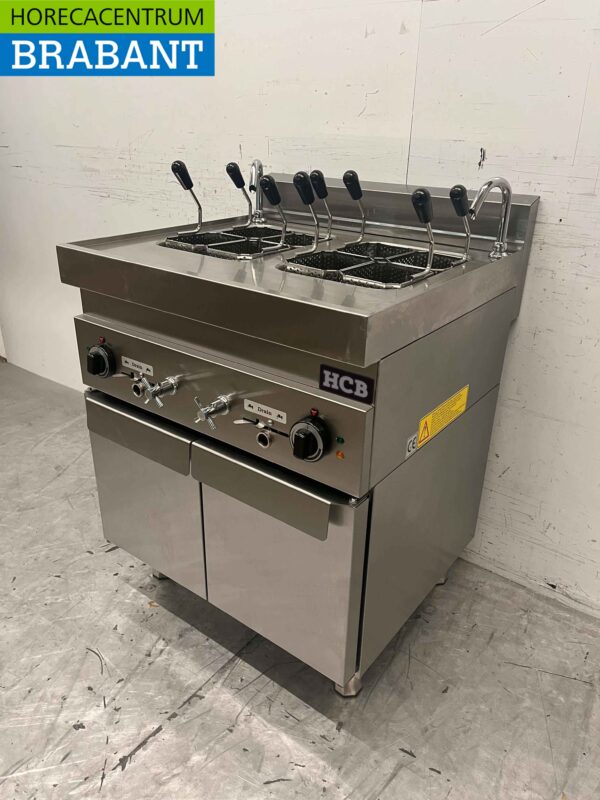 RVS Pastakoker 2 x 12 liter 400V Horeca - Afbeelding 2