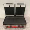 RVS Dubbele Contactgrill Paninigrill Grill 230V Horeca - Afbeelding 4