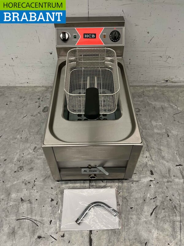 RVS Opzet Friteuse Frituur 12 liter 400V Horeca - Afbeelding 4