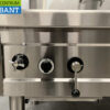 RVS Woktafel wokfornuis wok fornuis 5 branders 100,9 kW 245 cm Gas Horeca - Afbeelding 6