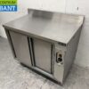 RVS Warmhoudkast Bordenwarmhoudkast 2 schuifdeuren 100 cm Horeca - Afbeelding 2