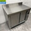 RVS Warmhoudkast Bordenwarmhoudkast 2 schuifdeuren 100 cm Horeca - Afbeelding 3