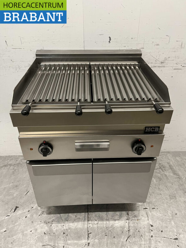 RVS Stoomgrill Grill Vapogrill 70 cm 400V Horeca
