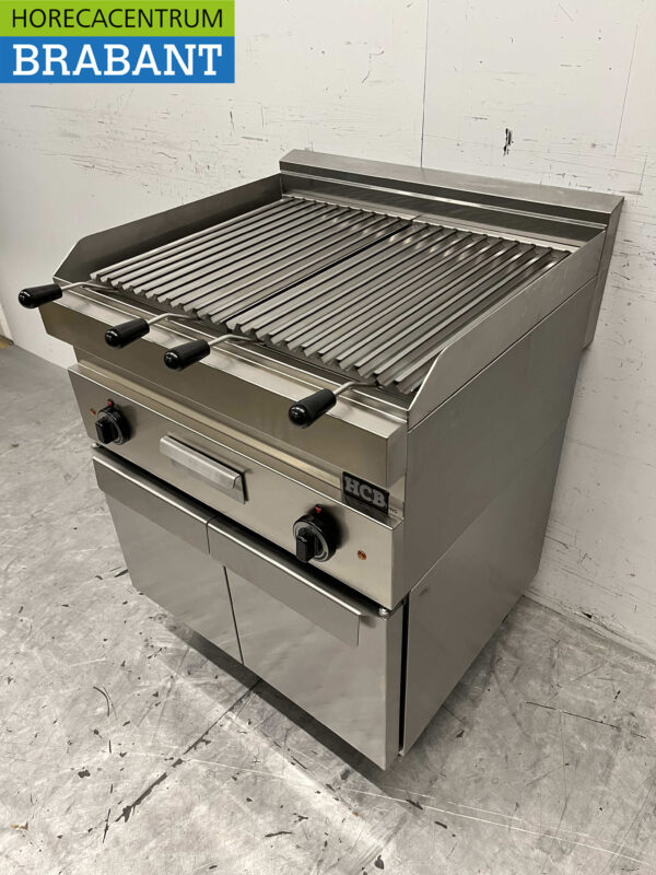 RVS Stoomgrill Grill Vapogrill 70 cm 400V Horeca - Afbeelding 2