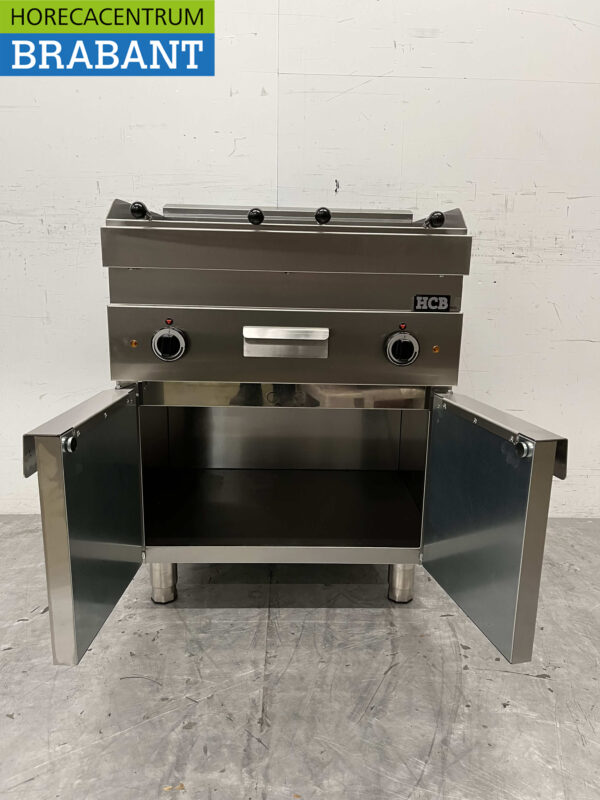 RVS Stoomgrill Grill Vapogrill 70 cm 400V Horeca - Afbeelding 5