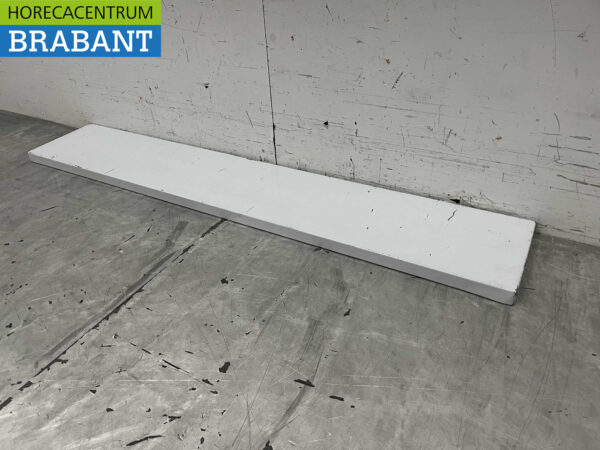 RVS Wandschap schap 145 x 25 cm Horeca - Afbeelding 2