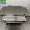 RVS Verrijdbare Werktafel Tafel Buffet tafel Op Wielen 100 x 100 x 90 cm Horeca - Afbeelding 2