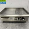 RVS Grillplaat Bakplaat 1/2 geribbeld 55 cm 230V Horeca
