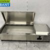 RVS Opzetvitrine Opzet koelvitrine saladière 4 x 1/4 GN 100 cm Horeca - Afbeelding 4
